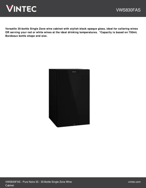 Vintec VWS830FAS-X