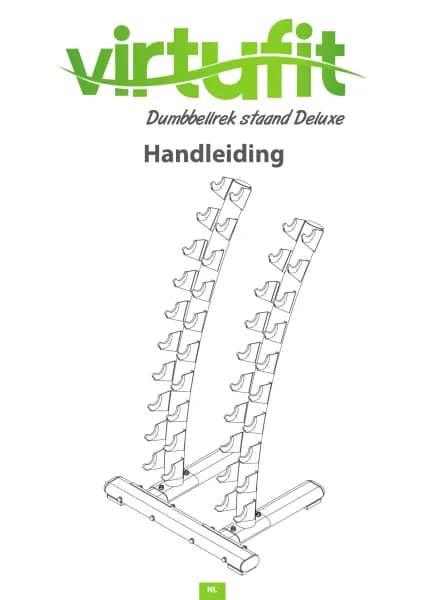 VirtuFit Dumbbell Rack Deluxe