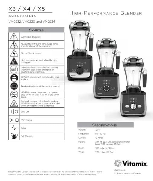 Vitamix Ascent X3