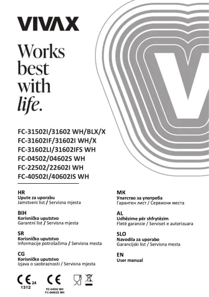 Vivax FC-40602IS WH