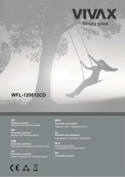 Vivax WFL-120812CD