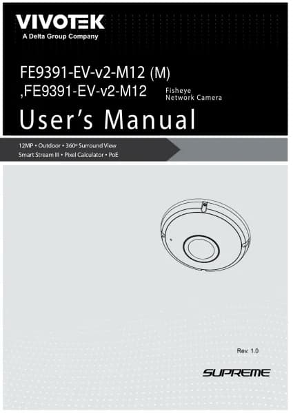 Vivotek FE9391-EV-V2