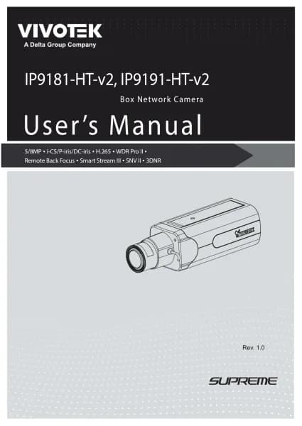 Vivotek IP9191-HT-V2