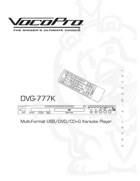 Vocopro DVG-777K