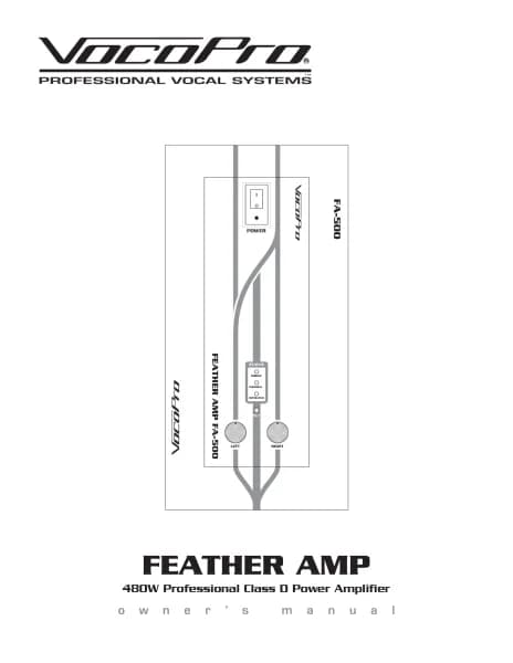Vocopro FeatherAmp FA-500