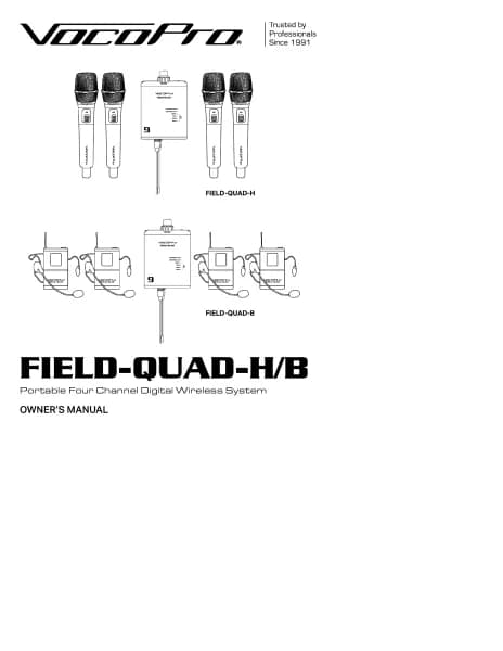 Vocopro FIELD-QUAD-H