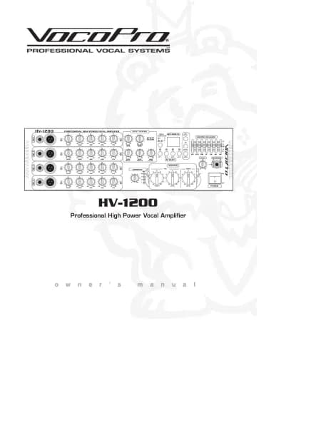 Vocopro HV-1200