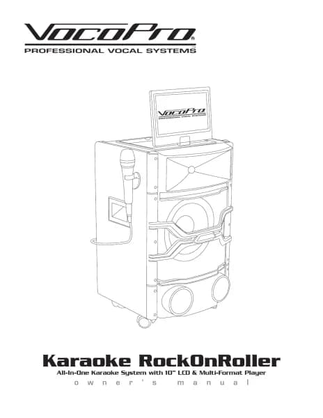 Vocopro Karaoke RockOnRoller