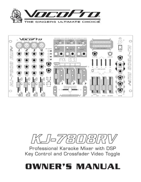 Vocopro KJ-7808RV
