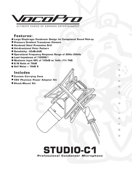 Vocopro STUDIO-C1