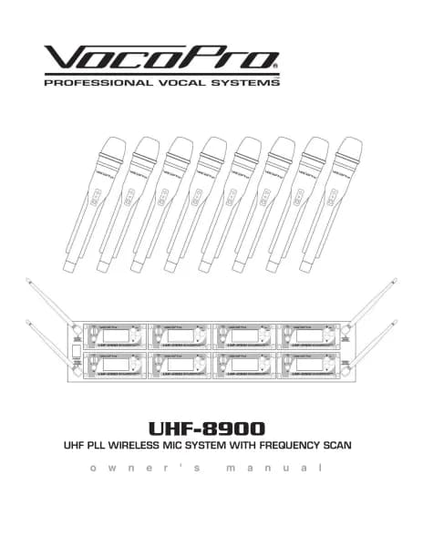 Vocopro UHF-8900