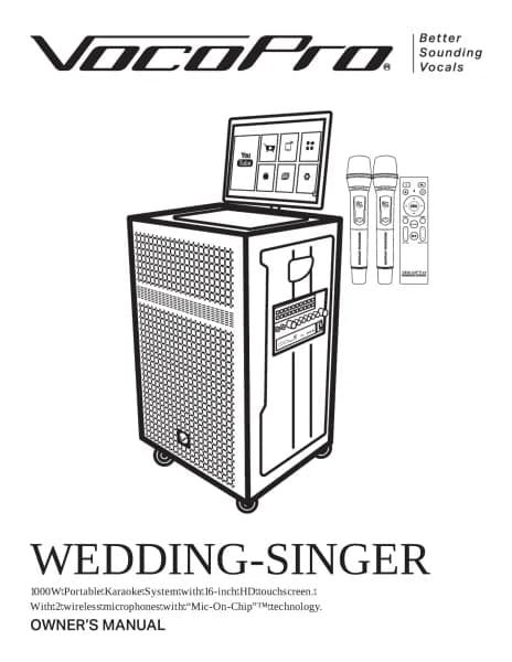 Vocopro WEDDING-SINGER