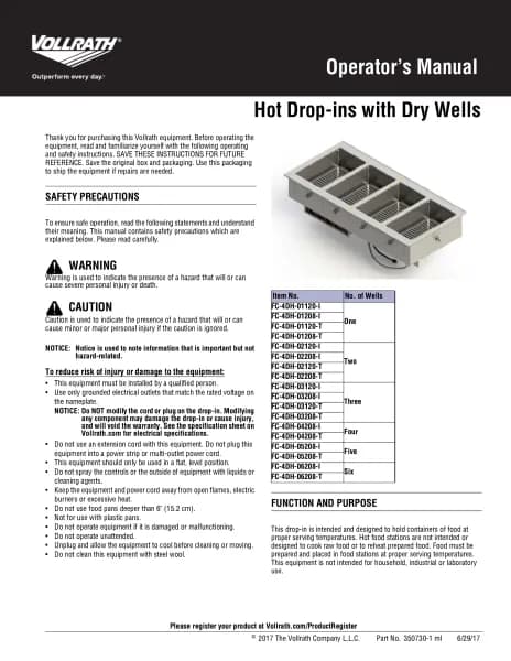Vollrath FC-4DH-06208-T