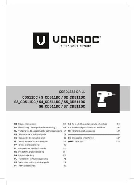 Vonroc CD511DC