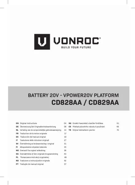 Vonroc CD837AA