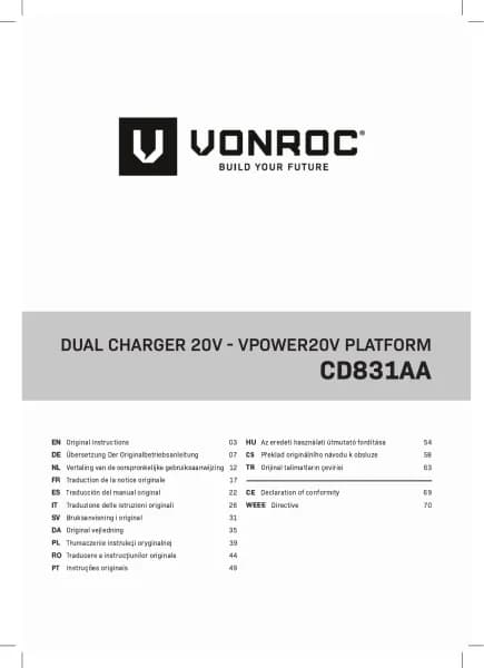 Vonroc CD838AA