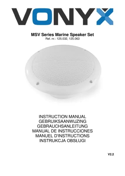Vonyx MSV65