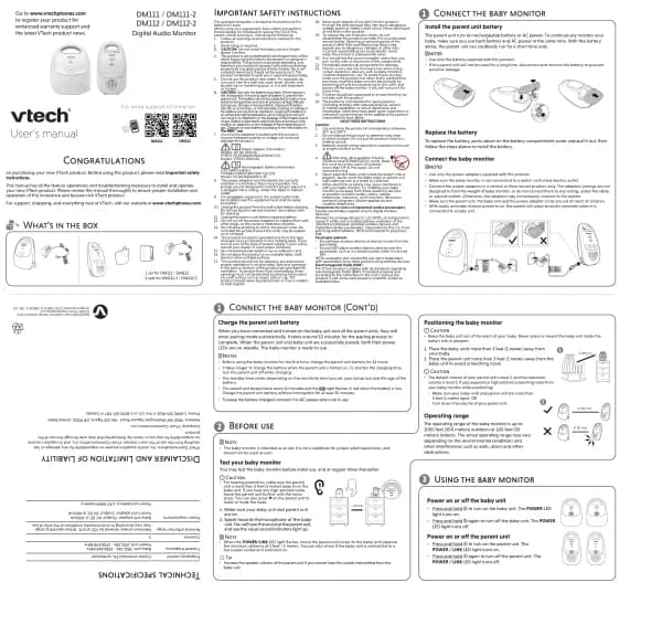 VTech Safe & Sound DM111