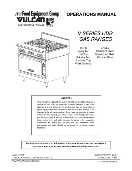Vulcan V2BG4T