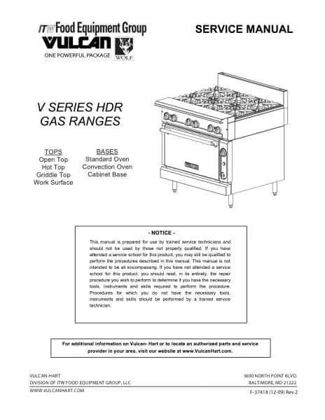 Vulcan V2BG8TS