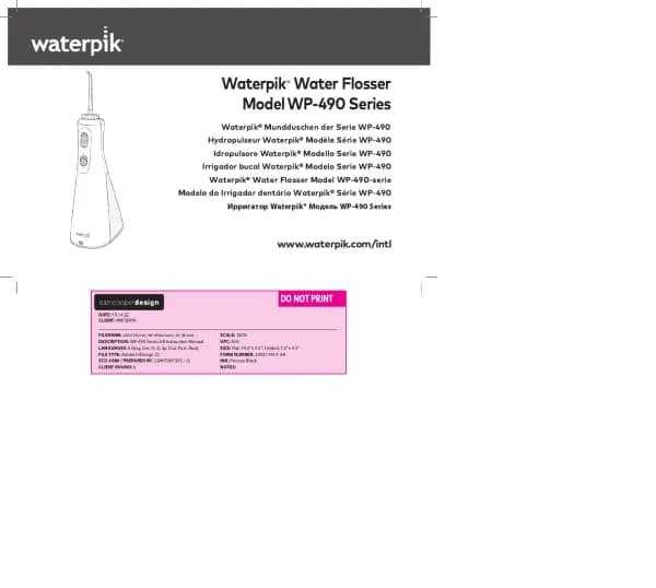 Waterpik WP-490