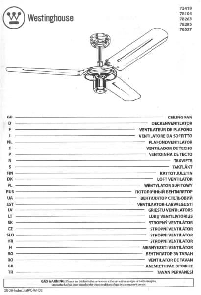 Westinghouse 78337