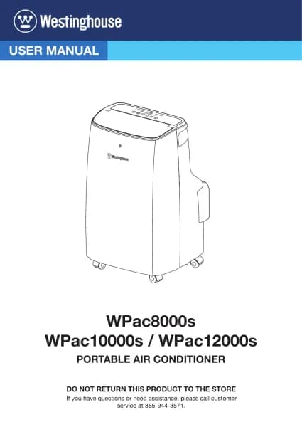 Westinghouse WPac8000s