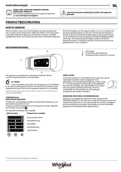 Whirlpool ART 6613/A+