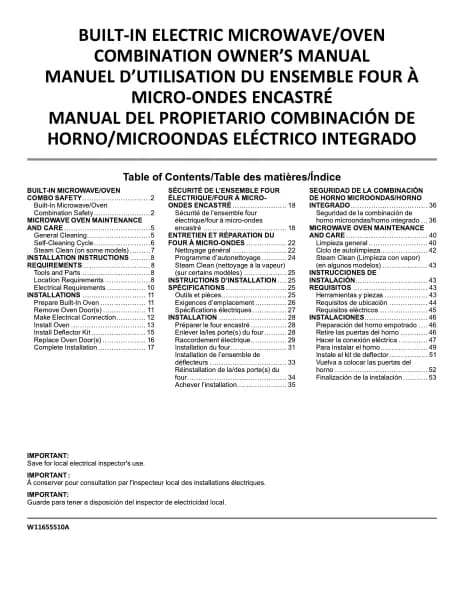 Whirlpool KOEC430RSS