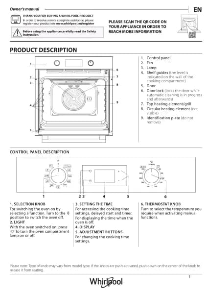 Whirlpool OMR58RU0SX