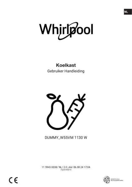 Whirlpool W55V1 113W