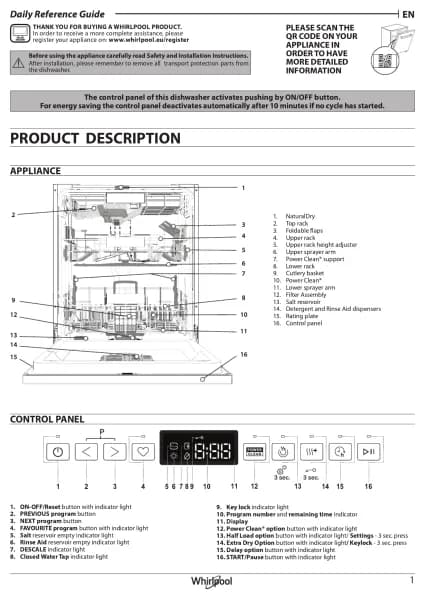 Whirlpool W8F HP51BS