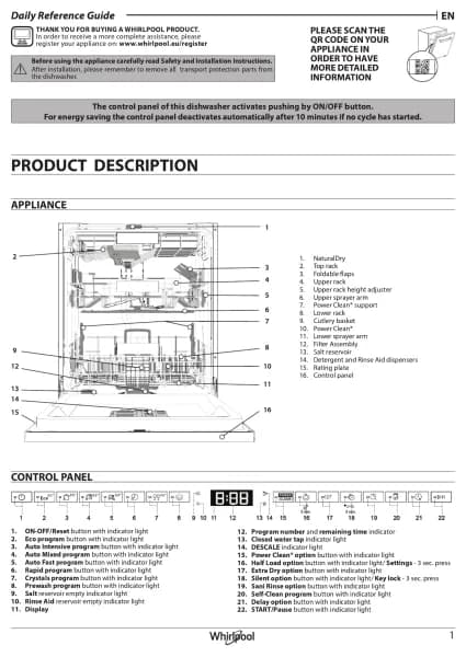 Whirlpool W8F HS61X