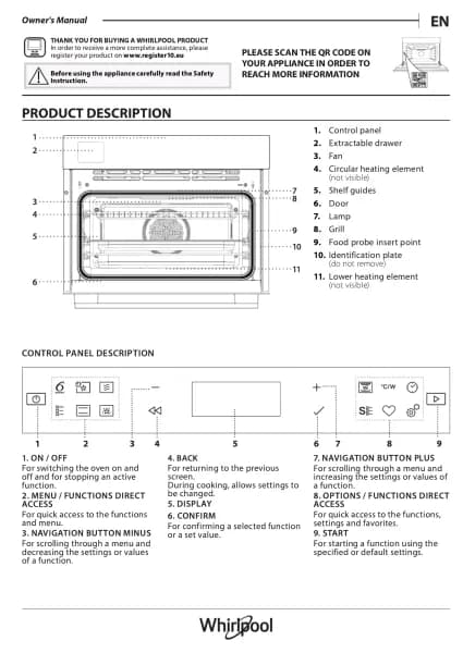 Whirlpool WCT7A9PHTSB