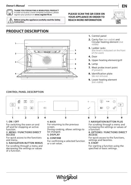 Whirlpool WCW6O7HTSX