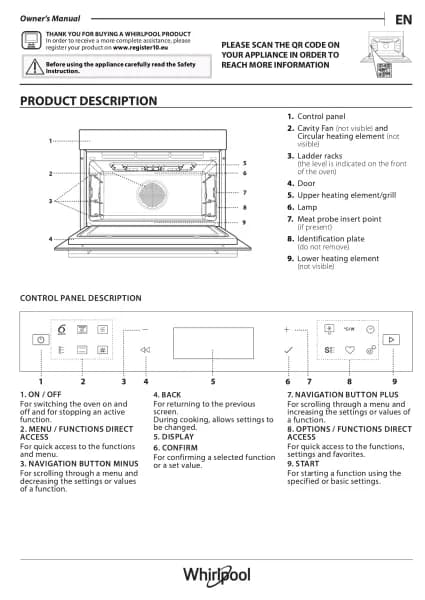 Whirlpool WCW6O7HTSXF