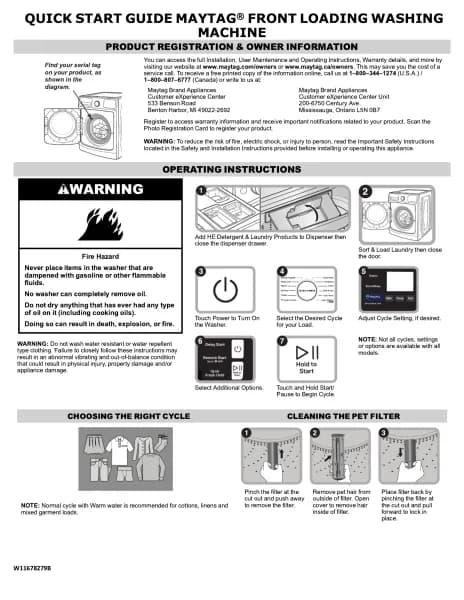 Whirlpool WFGS5030RZ