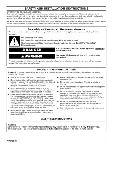 Whirlpool WFW5720RSIL