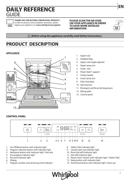 Whirlpool WH3FB14BN7A0X
