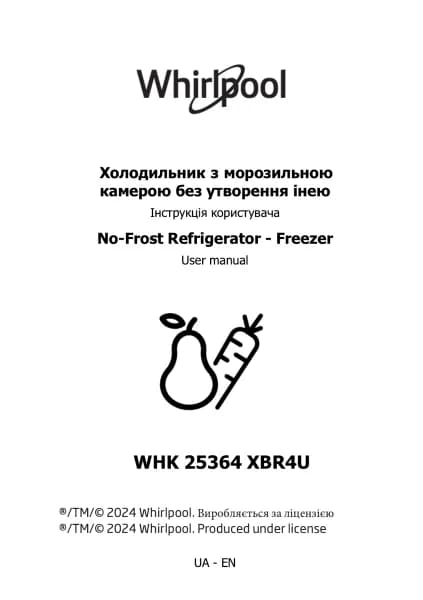 Whirlpool WHK 25364 XBR4U