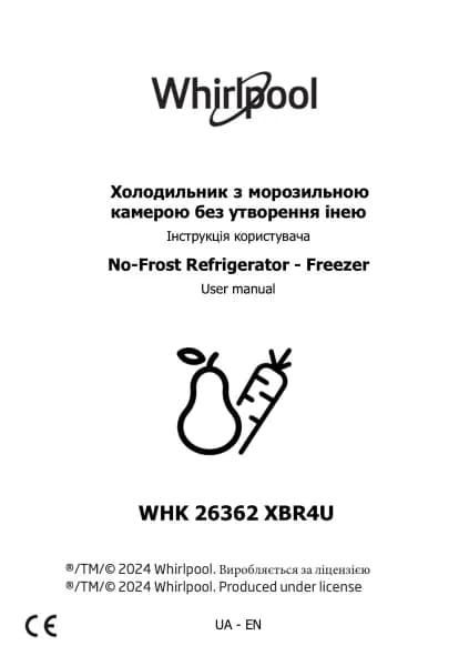 Whirlpool WHK 26362 XBR4U