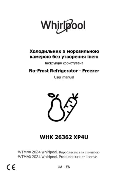 Whirlpool WHK 26362 XP4U