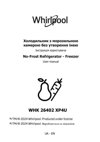 Whirlpool WHK 26402 XP4U
