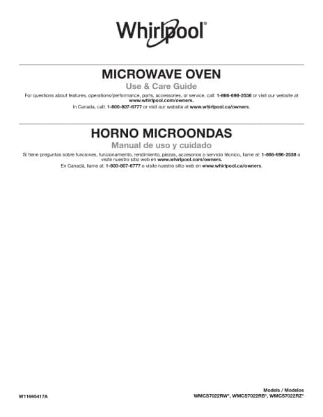 Whirlpool WMCS7022RW