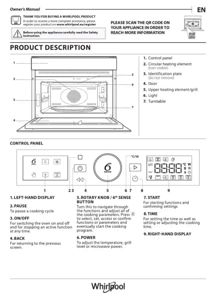Whirlpool WMW5WHMX
