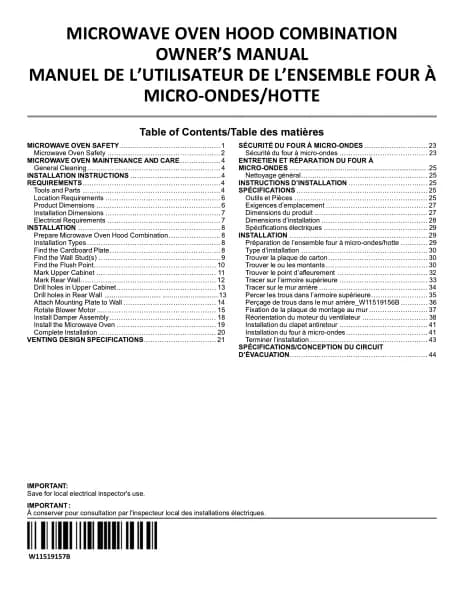 Whirlpool YWMMF5930PV