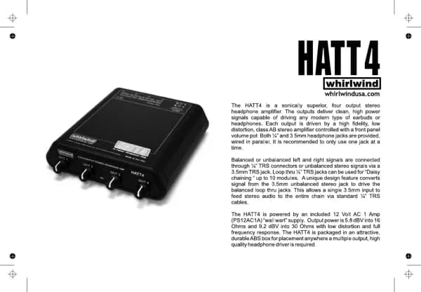Whirlwind HATT4