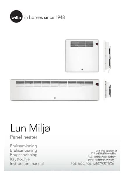 Wilfa Lun Miljø PLE-750