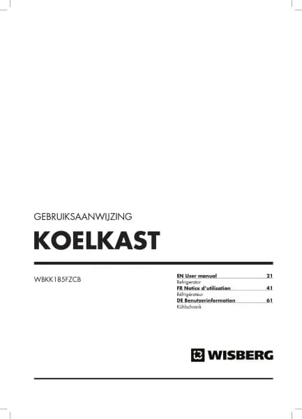 Wisberg WBKK185FZCB