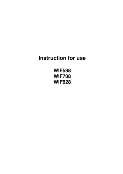 Witt WIF 598